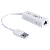 Adaptador Fast Ethernet USB de Alta Velocidad 2.0 - Añada una conexión de red a su PC sin necesidad de abrirla. 506731
